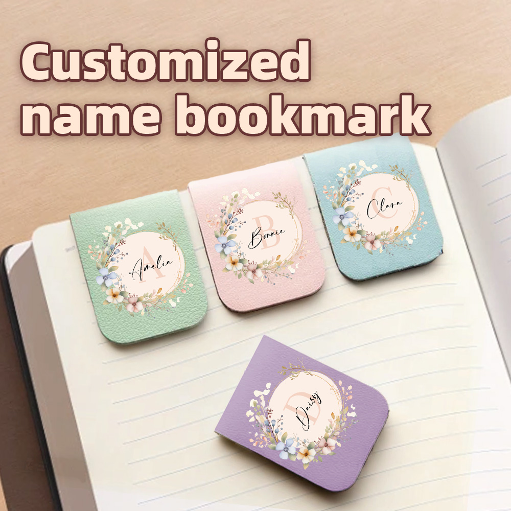 Bookmark Magnetic Clip - 1 шт. именная закладка с зеркальным