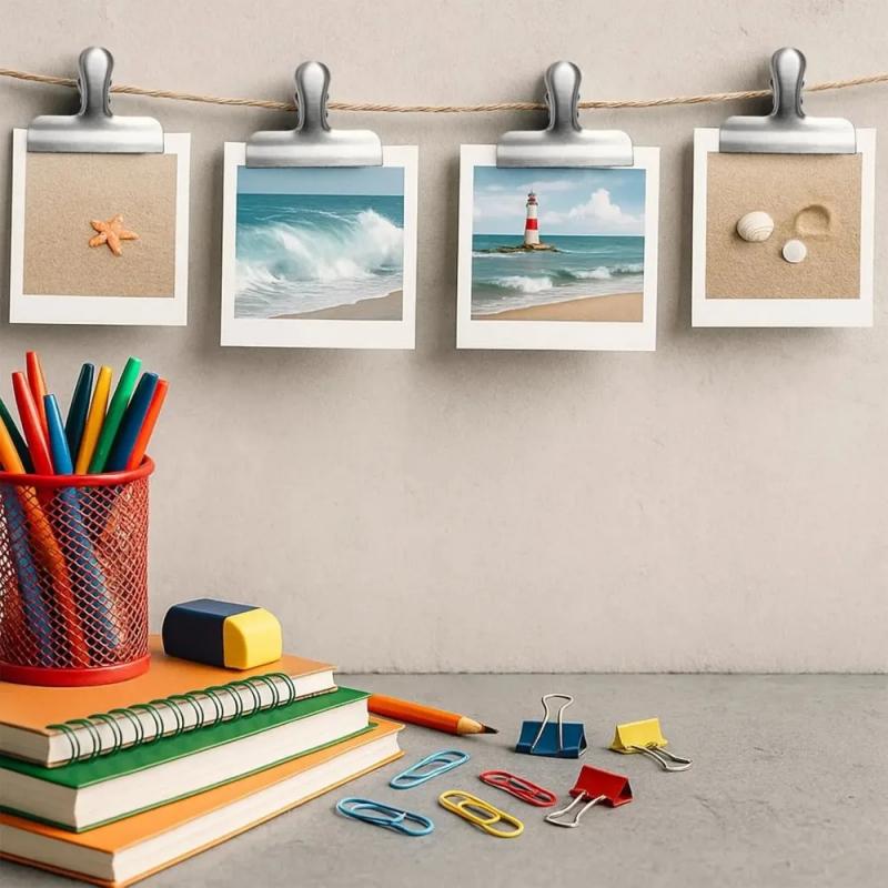 Office Stationery And Supply - Многофункциональные винтажные зажимы для бумаг, 1