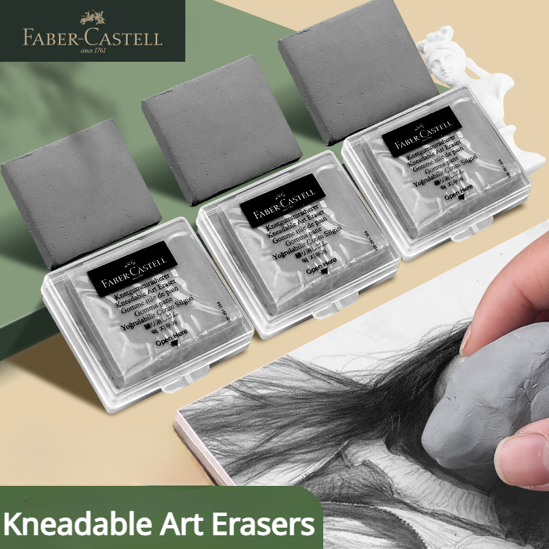 Rubber Eraser Kneaded - 1/2/3/4 шт. Faber-Castell художественные гвозди для