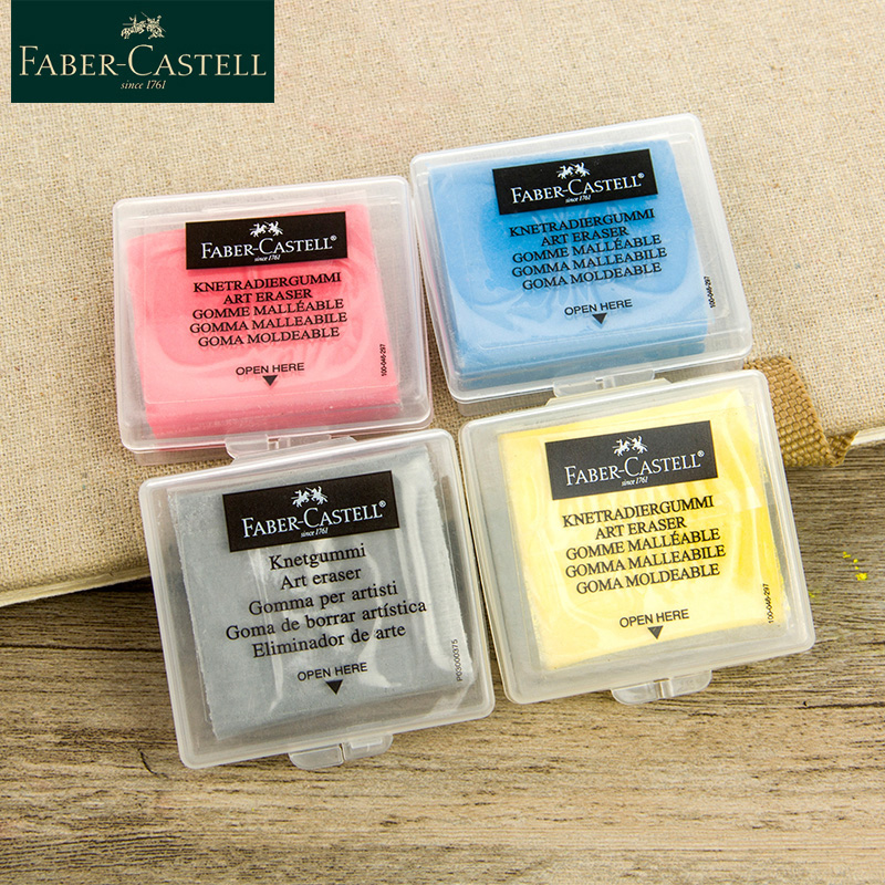 Rubber Eraser Kneaded - Faber-Castell пластиковый резиновый мягкий художественный ластик