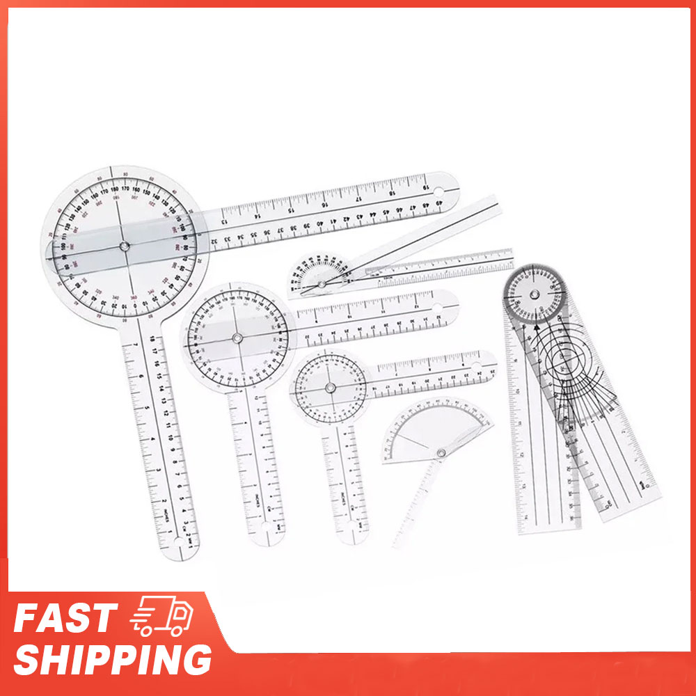 6 шт., набор медицинских гонио – обзор и цена Ruler Set Transparent