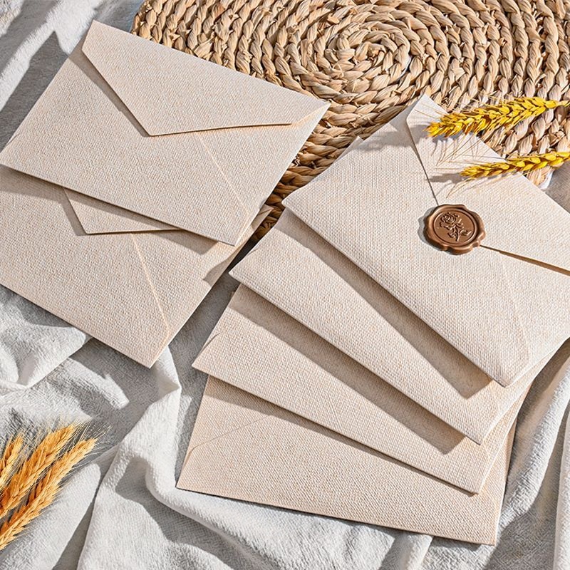 Набор конвертов с льняной текс – обзор и цена Letter Envelope Kraft