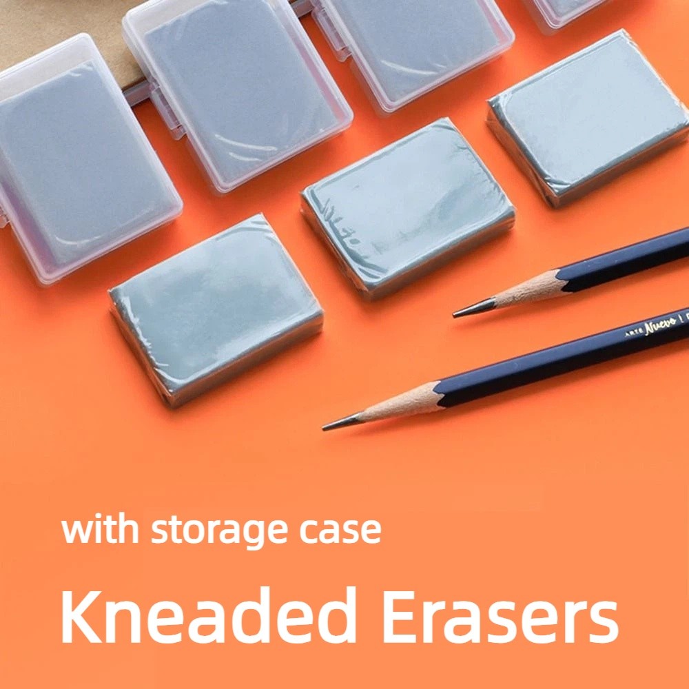 4 шт., мягкие ластики для корр – обзор и цена Rubber Eraser Kneaded
