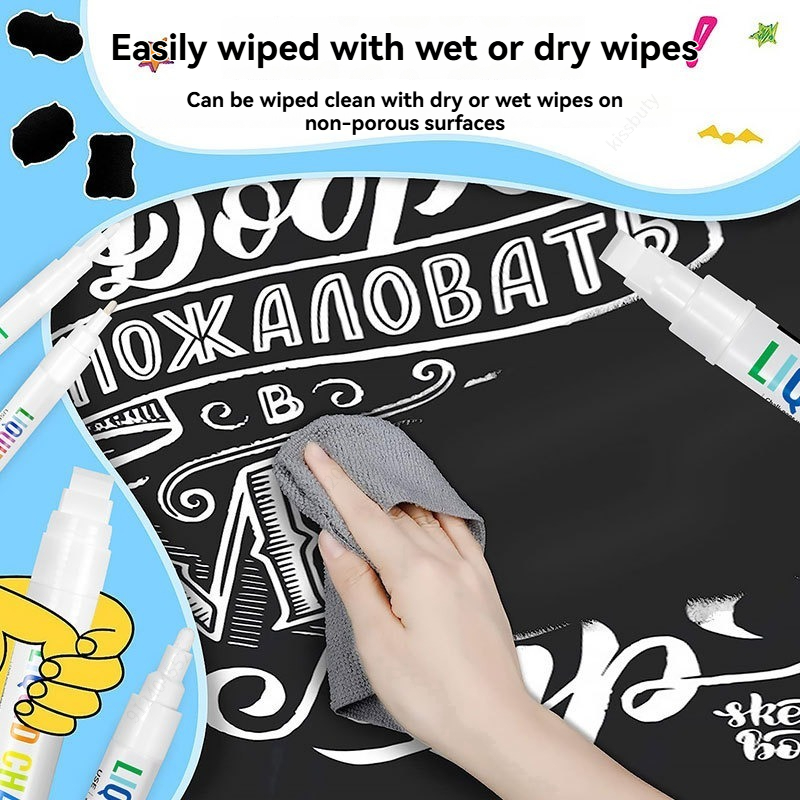 5 шт./компл. белые меловые мар – обзор и цена Whiteboard Marker Set