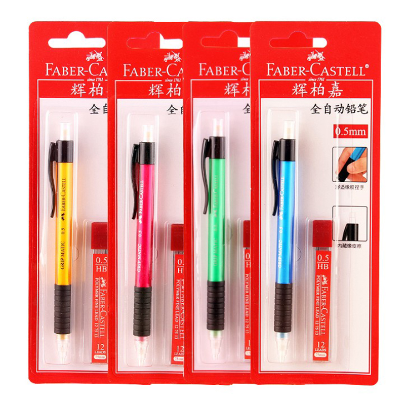 Набор механических карандашей  – обзор и цена Faber-Castell Pencil Grip