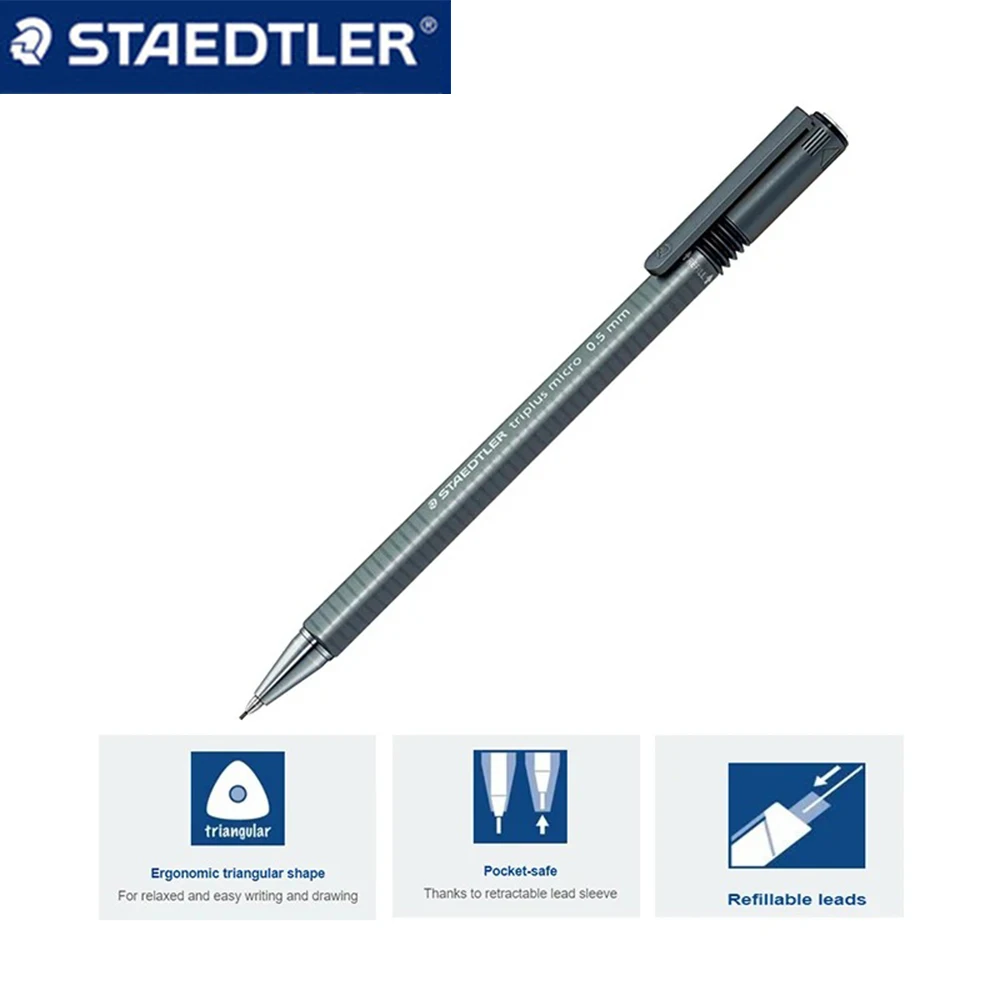 1 шт. STAEDTLER Triplus микро  – обзор и цена Staedtler Pencil Triplus