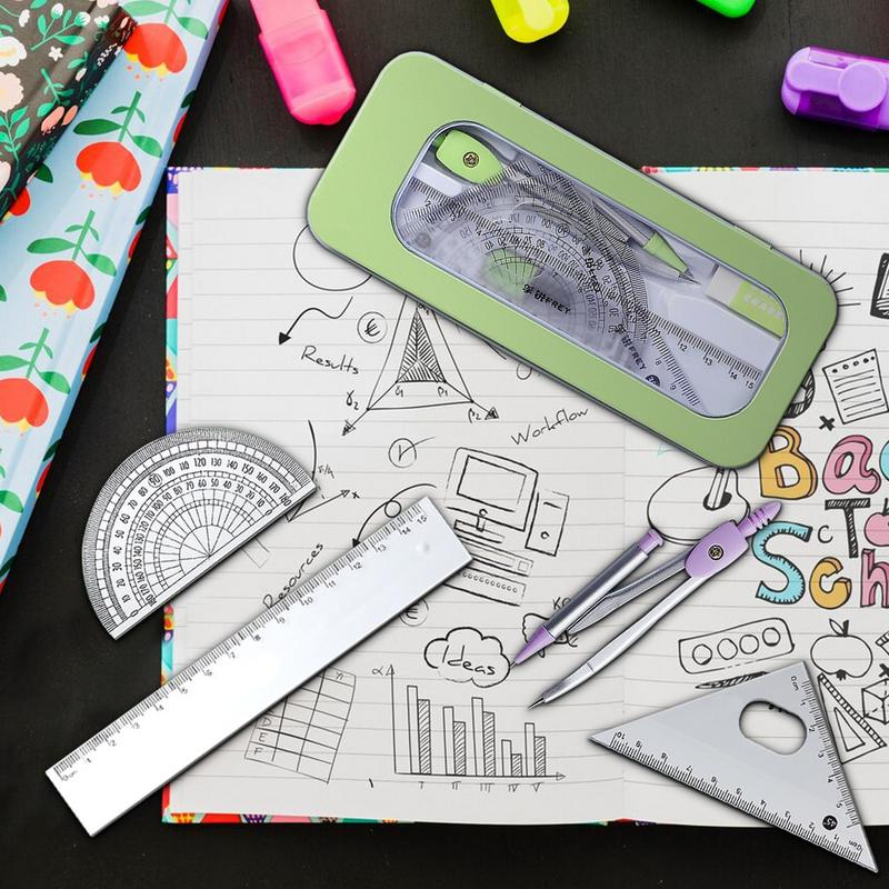 Набор транспортира и компаса Н – обзор и цена Compass Geometry Set