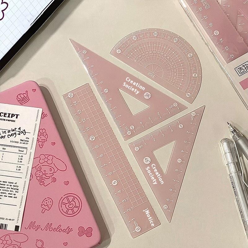 Набор из 4 прозрачных линеек ( – обзор и цена Ruler Set Transparent