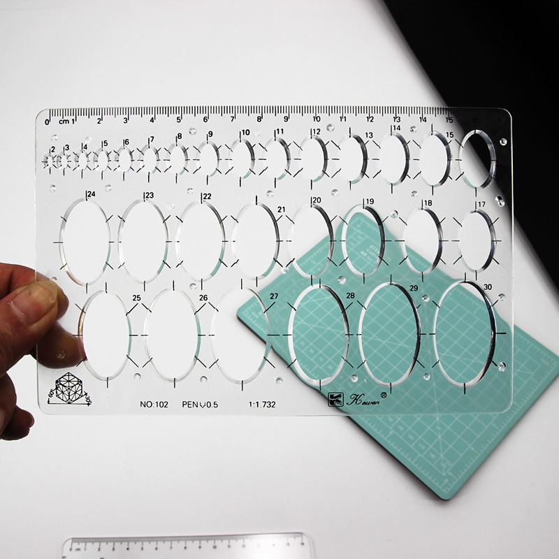Прозрачная квадратная линейка  – обзор и цена Ruler Set Transparent