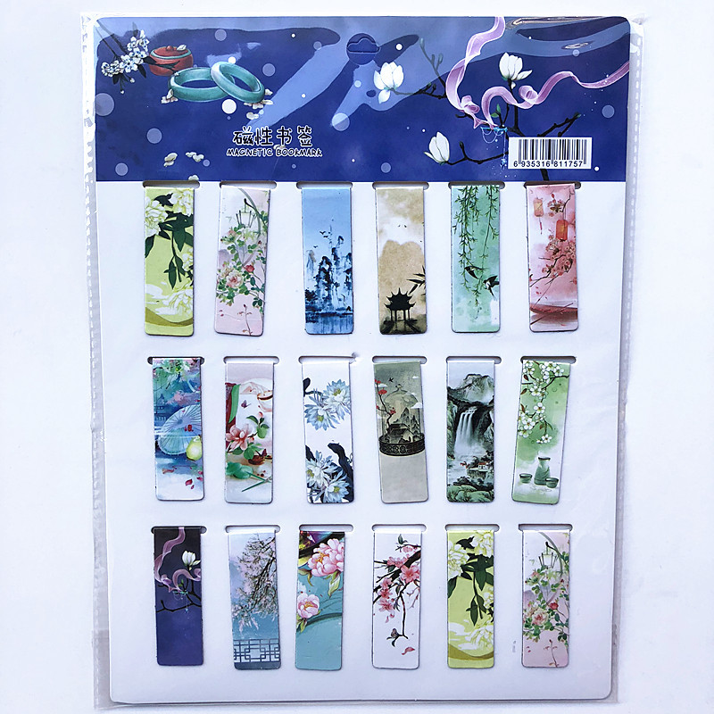 18 шт./компл., магнитные закла – обзор и цена Bookmark Magnetic Clip
