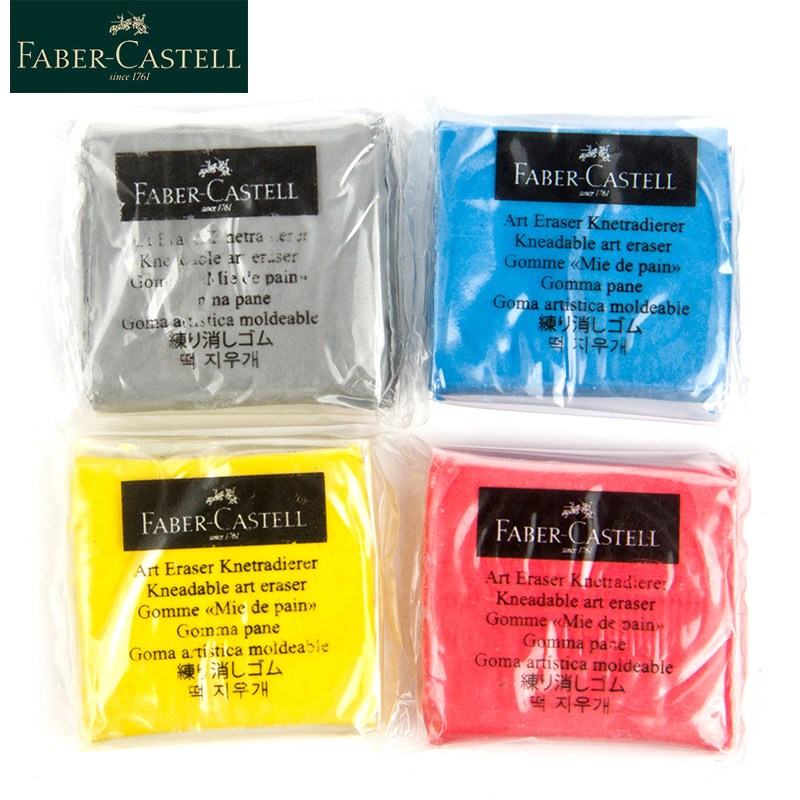 Faber-Castell пластиковый рези – обзор и цена Rubber Eraser Kneaded