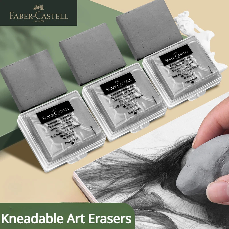 Faber-Castell 2 шт. пластиковы – обзор и цена Rubber Eraser Kneaded